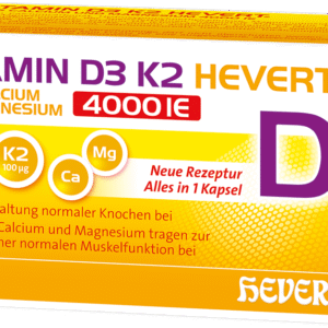 Hevert Vitamin D3 K2 plus Calcium & Magnesium 4.000 IE (120)